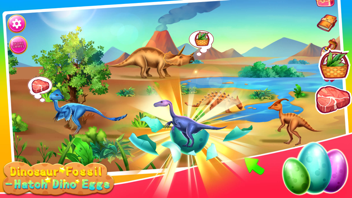 Dinosaur Fossil Hatch Dino Egg