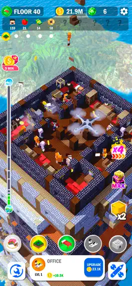 Game screenshot Tower Craft: ленивый строитель hack