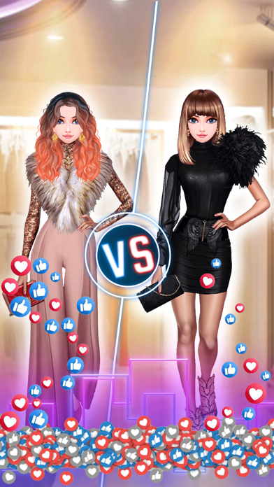 Famous Fashion Dress Up Game Screenshot