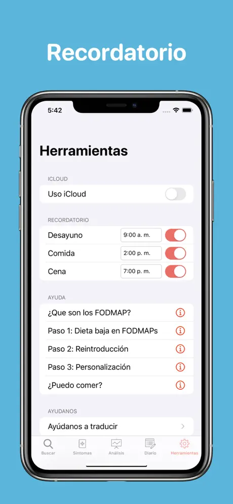 FODMAP - recetas de IA