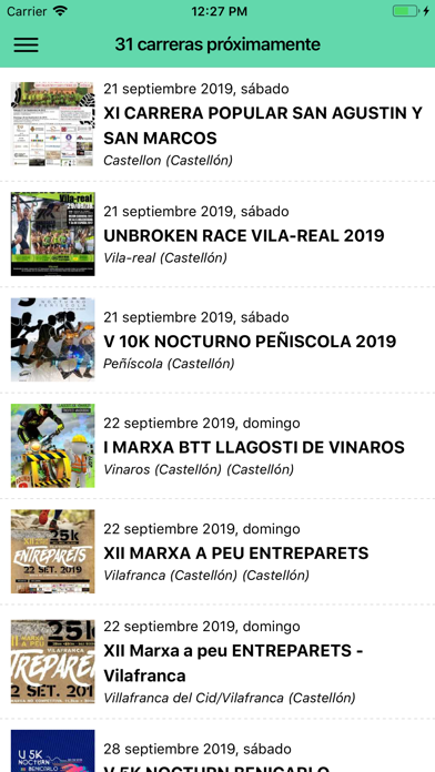 QuieroCorrer Screenshot