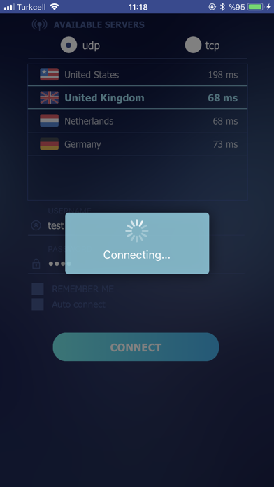 Tetra VPN Screenshot