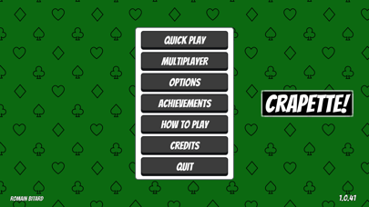 Crapette multiplayer Screenshot