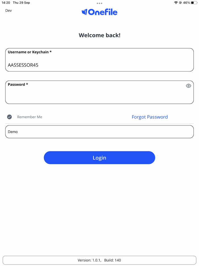 OneFile Eportfolio App