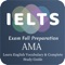 "IELTS Complete Preparation and Exam" is an application to help you improve your IELTS skills