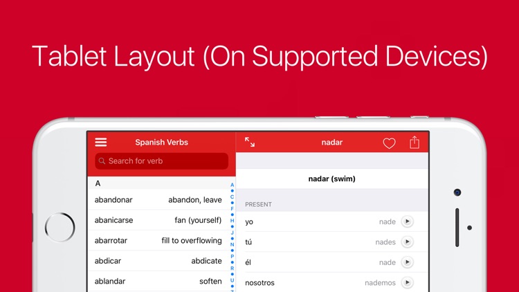 Spanish Verb Conjugator Pro screenshot-6