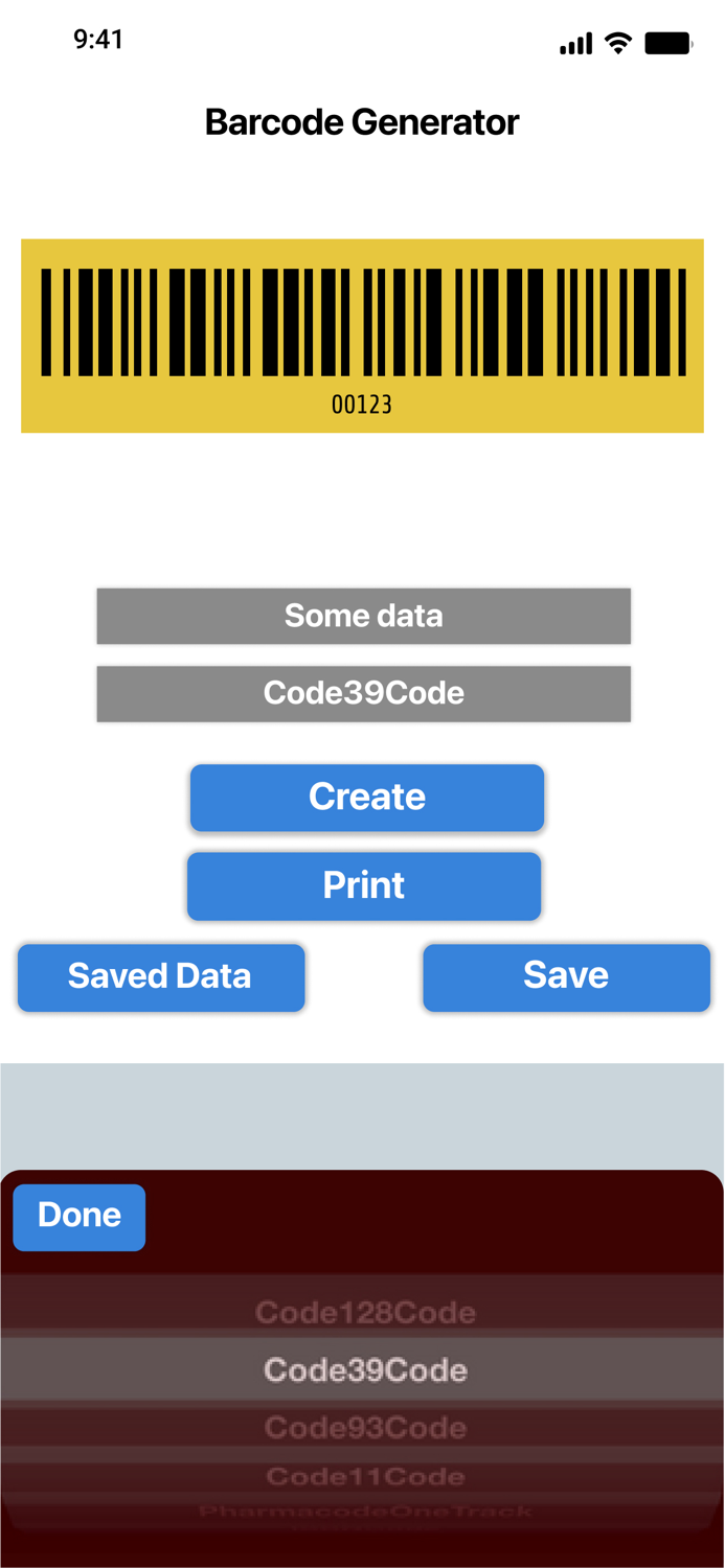 Barcode scanner generator
