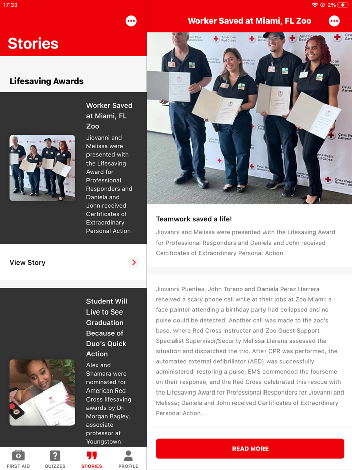 First Aid American Red Cross