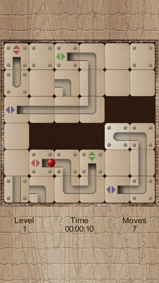 #5. Roll the labyrinth tunnel ball (iOS) 由: Ruslan Goncharenko
