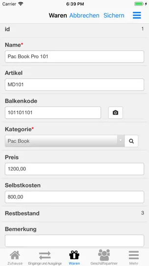 Screenshot von Der Nano-Lager auf dem iPhone 3