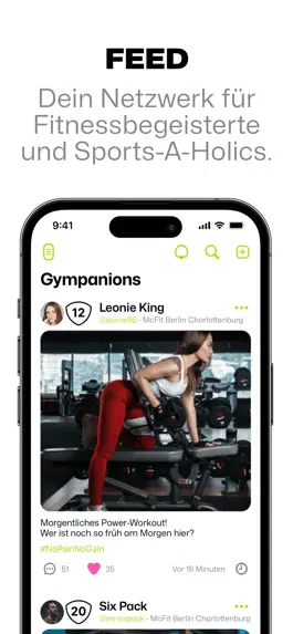 Game screenshot Gympanions: Fitness Community apk