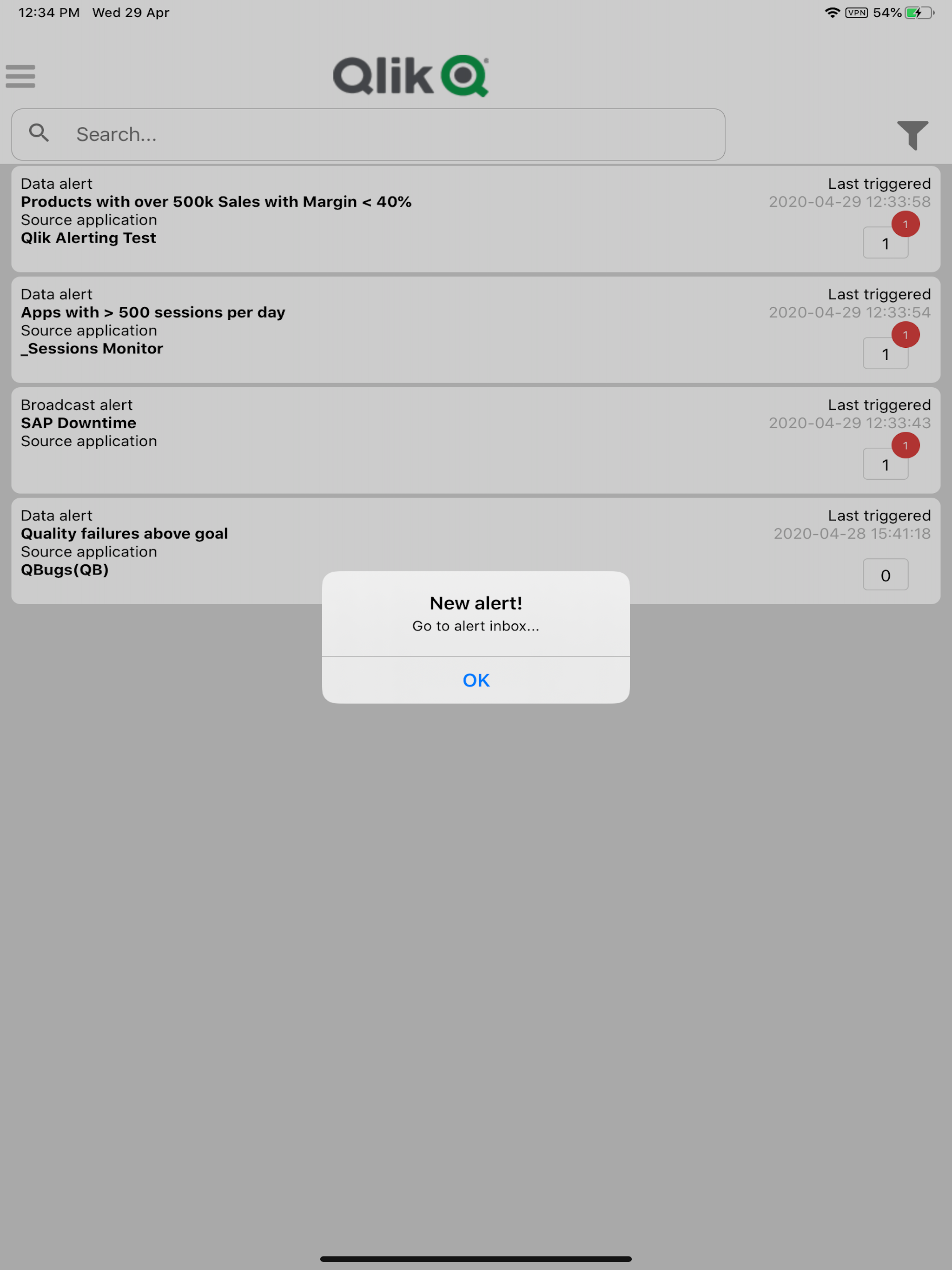 Qlik Alerting