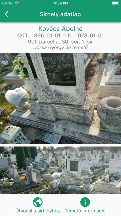 Screenshot #3 pour Gödöllő KáptaLAN  -Temető