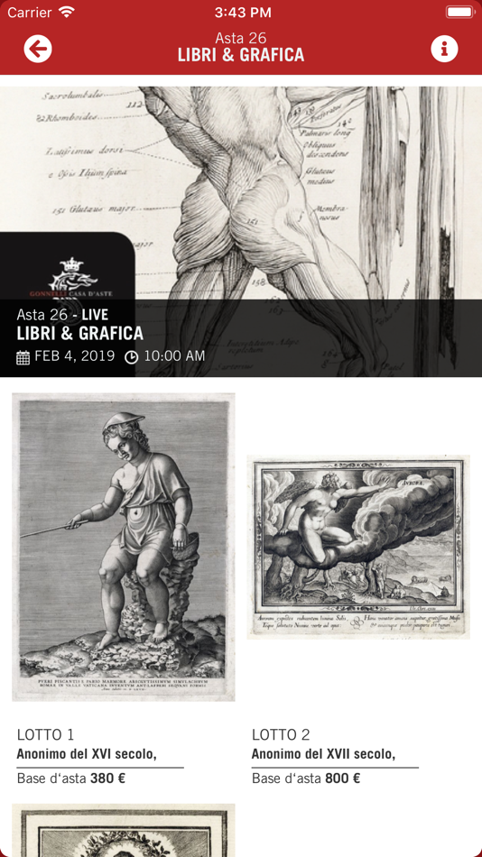 #3. Gonnelli Casa d'aste (iOS) 由: Libreria Antiquaria Gonnelli srl