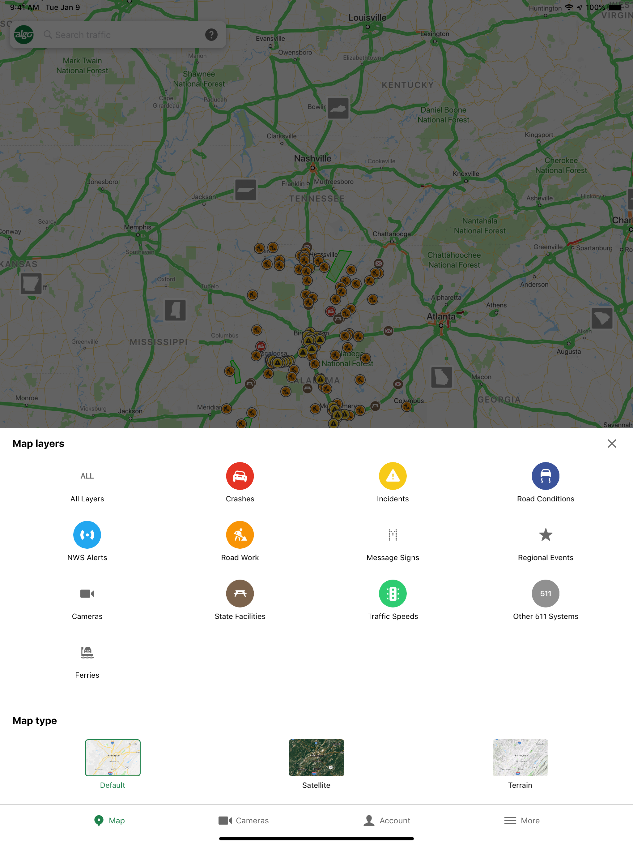 ALGO Traffic (by ALDOT & ALEA)