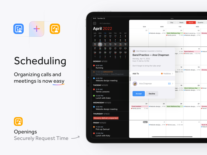 Fantastical Calendar