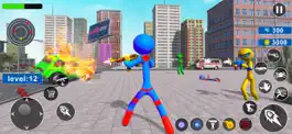 Game screenshot Stickman Rope Hero Game spider mod apk