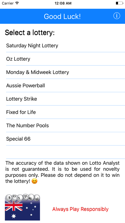 #1. Lotto Analyst (iOS) By: Bevan TING