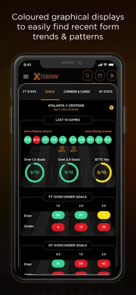 Game screenshot XBet Edge: Football Statistics apk