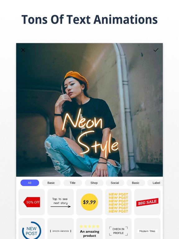 Inspac: Insta Story & Planner iPad screenshot 7 - Graphics & Design app