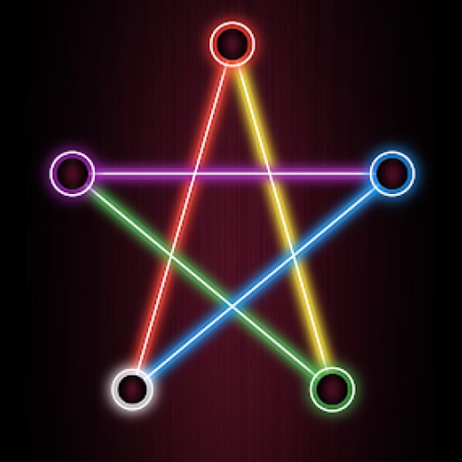 Neon Line Game: One Touch icon