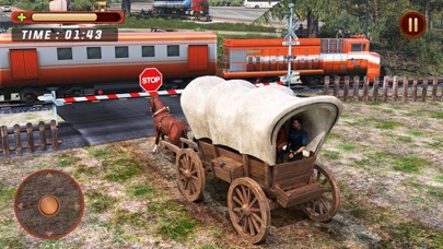 Horse Cart Riding-Horse Games Screenshot