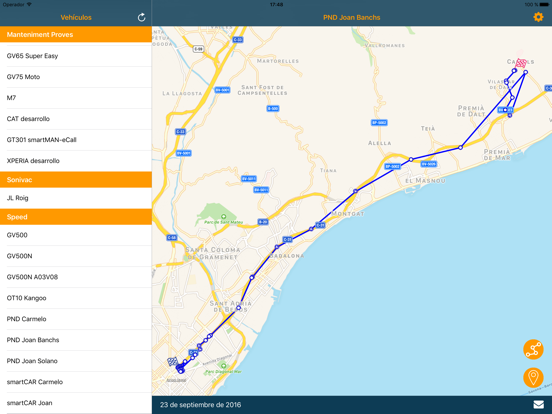 Screenshot #5 pour speedFLEET