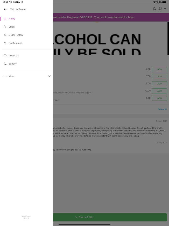 The Hot Potato Barrow-in-Furne