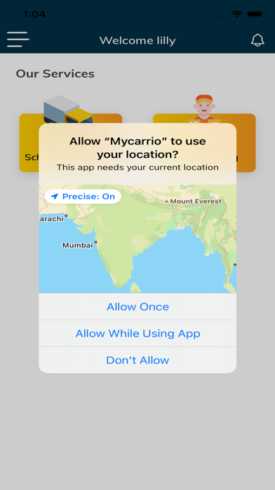 Mycarrio - Moving and Delivery Screenshot