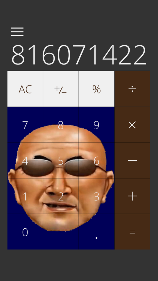#1. Old man voice Calculator (iOS) 由: KAEDE Games