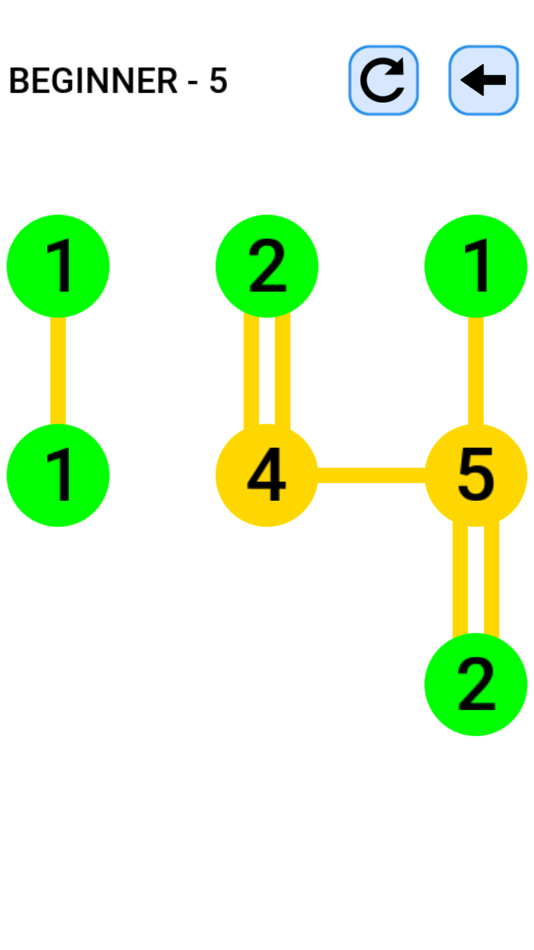 #3. Number Links (iOS) Podle: Abhishek Aryan