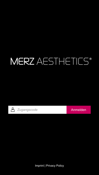 Merz Aesthetics Events Screenshot
