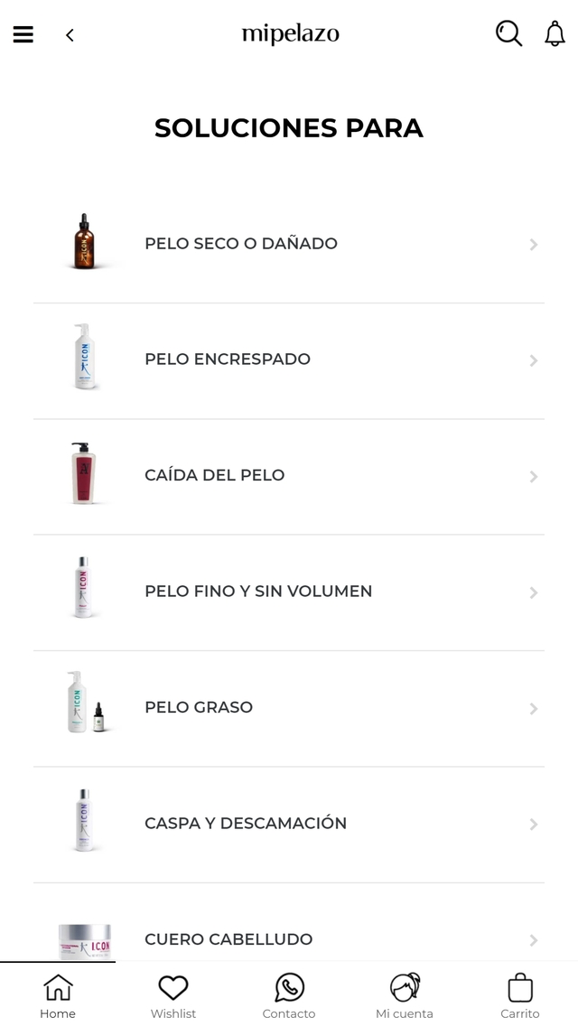 MiPelazo-Productos Peluquería