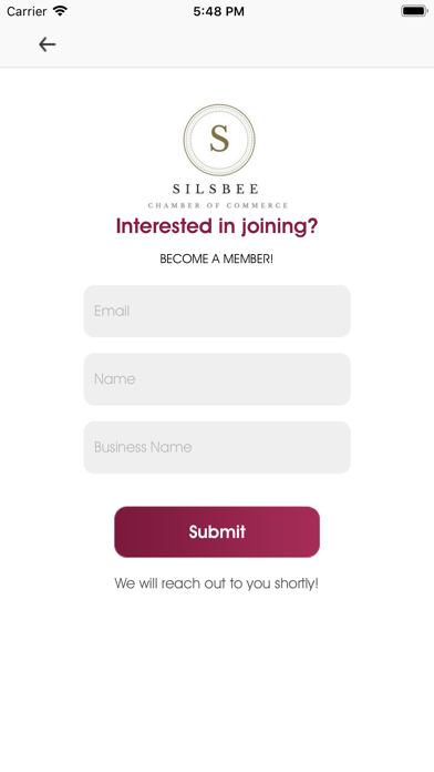 Silsbee Chamber Screenshot
