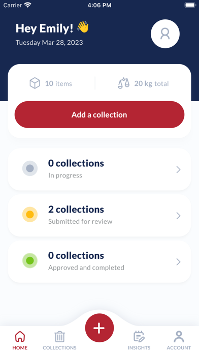 AMDI Data Collection Screenshot