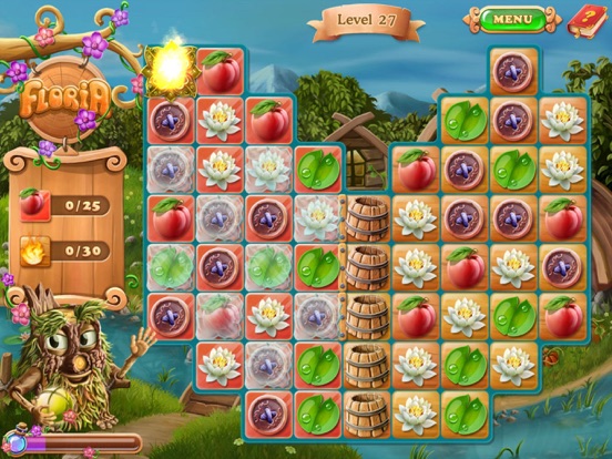 Screenshot #2 for Floria Match-3 Puzzle