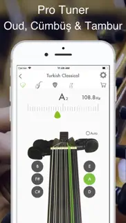 oud tuner: cümbüş & tanbur iphone screenshot 1
