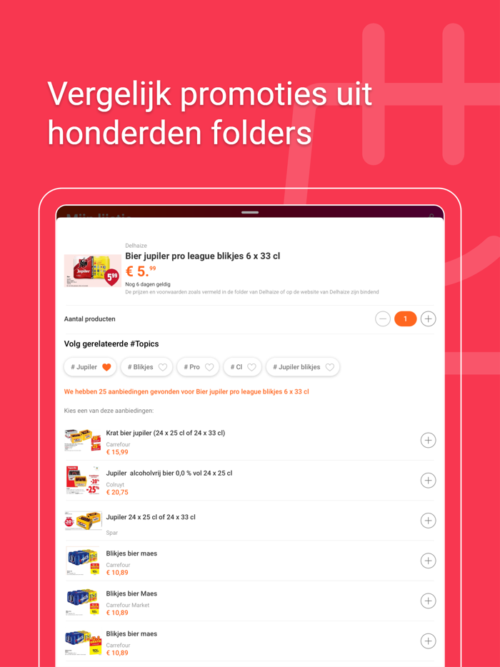 Promotiez.be folders and promos
