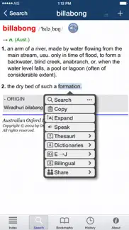 australian oxford dictionary iphone screenshot 2
