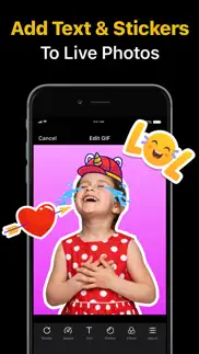 gifs for texting - gif maker iphone screenshot 2