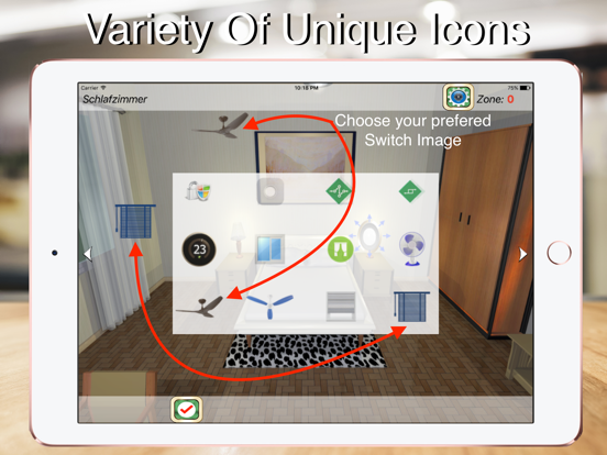 HOS Smart Home digitalSTROM iPad app afbeelding 7