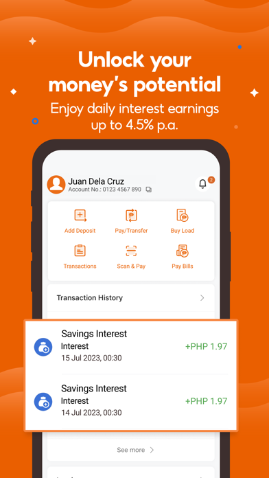 SeaBank PH - Fast&Easy Banking Screenshot
