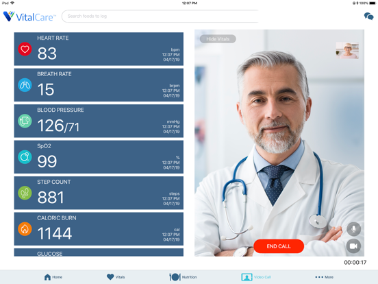 VitalCare iPad screenshot 6 - Health & Fitness app