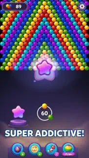 bubble pop sky! puzzle games iphone screenshot 3