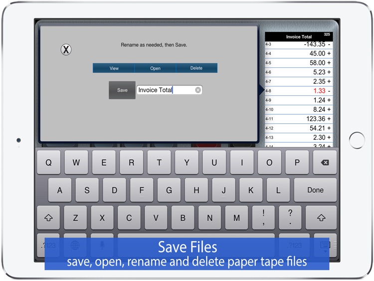 Adding Machine 10Key for iPad screenshot-4