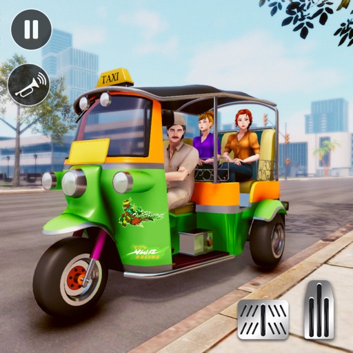 Tuk Tuk Rickshaw Driving Games icon