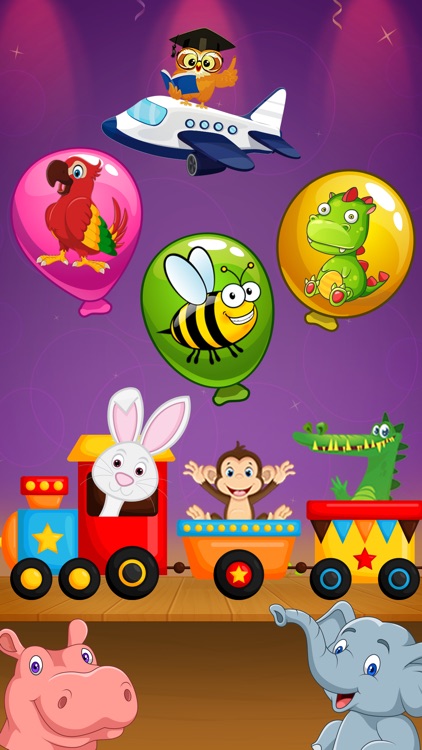 Balloon pop - toddler games