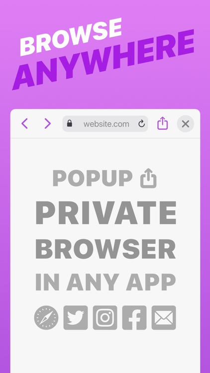 Incognito — Private Browser