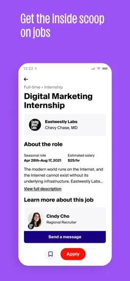 Game screenshot Handshake Jobs & Careers apk