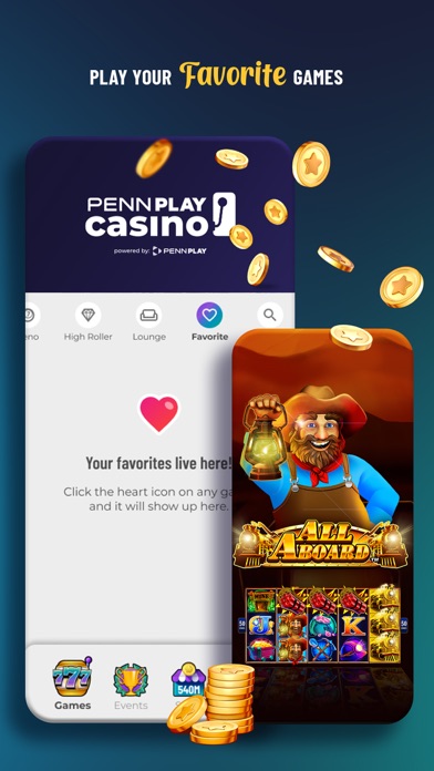 PENN Play Casino jackpot slots Screenshot